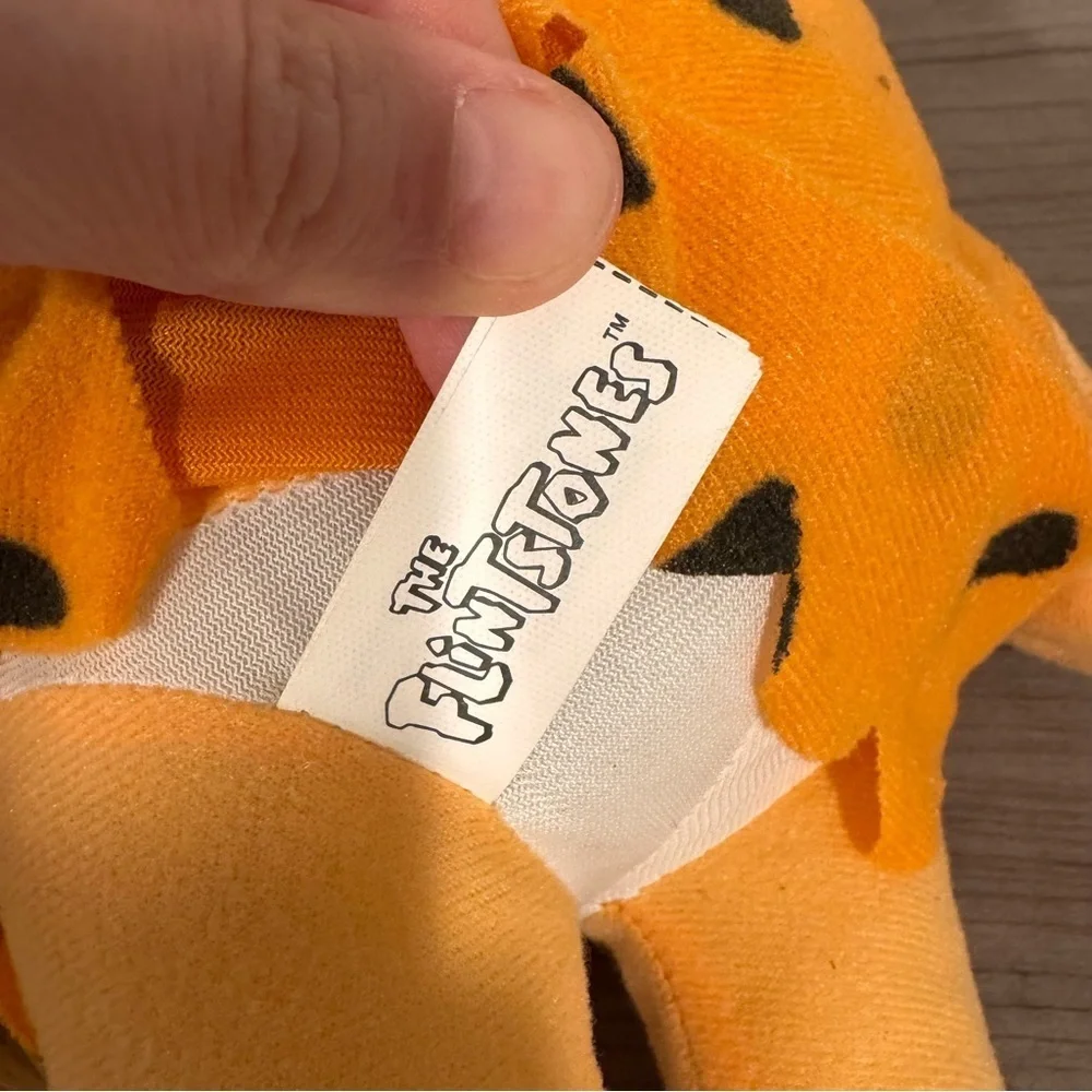 Orange and Black Stuffed Animal Plush Toy